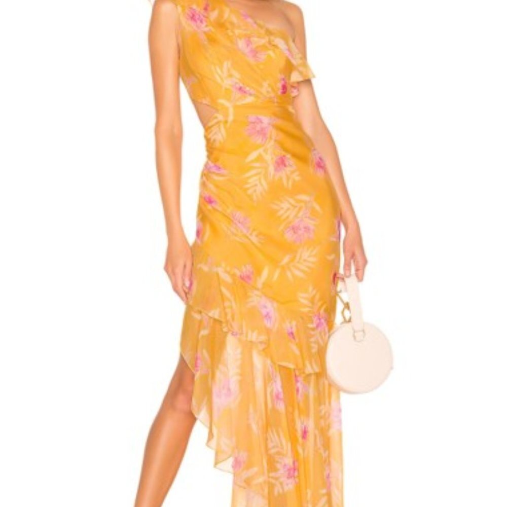 AMUR VI GOWN GOLDEN YELLOW - Picture 8 of 11